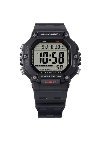 Casio AE-1600H Series  Black LED Illuminator Digital Watch