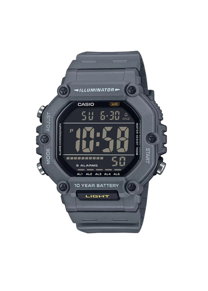 CASIO Men's Digital Grey Dial Watch - AE-1600H-8BVDF