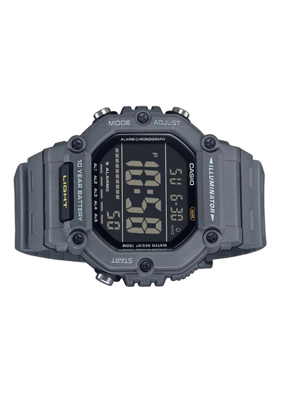 CASIO Men's Digital Grey Dial Watch - AE-1600H-8BVDF