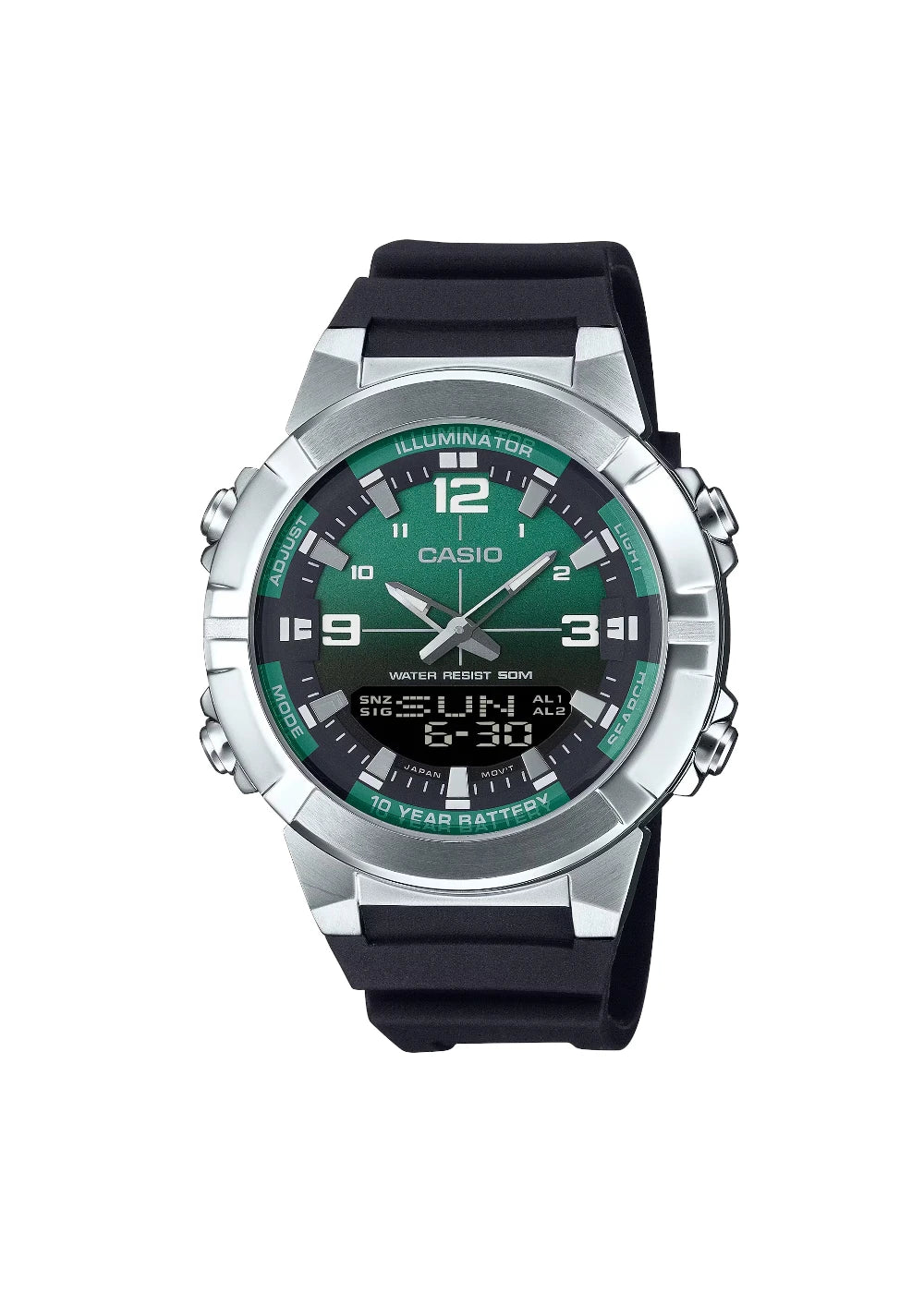 CASIO Analog-Digital Combination AMW-870A-3AVDF