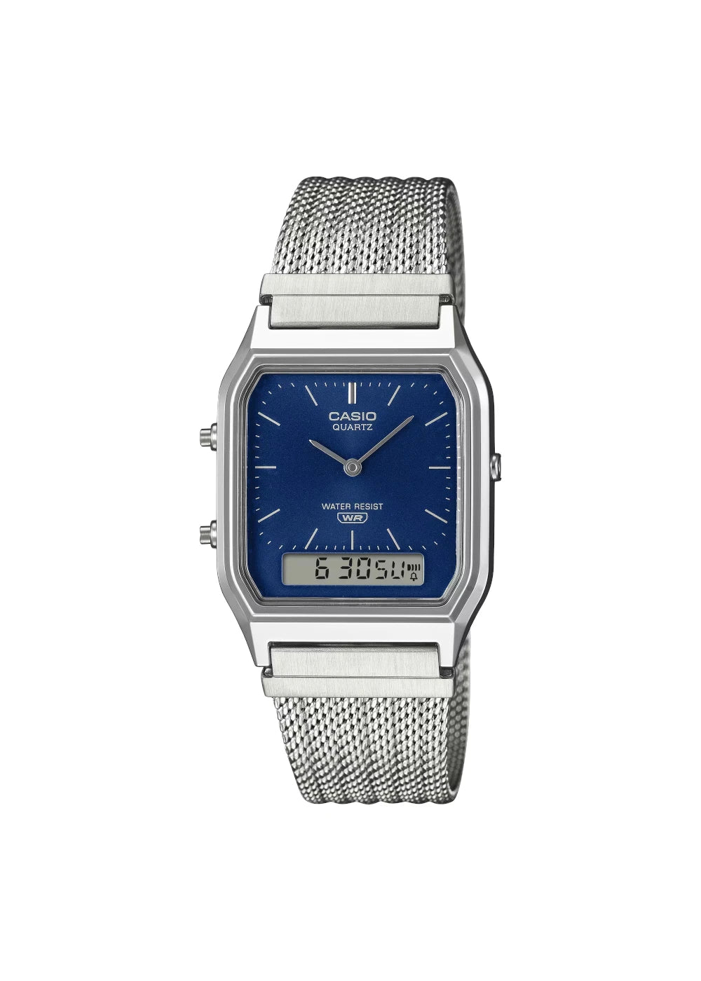 Casio Vintage AQ-230EM-2ADF Analog-Digital Blue Watch Unisex