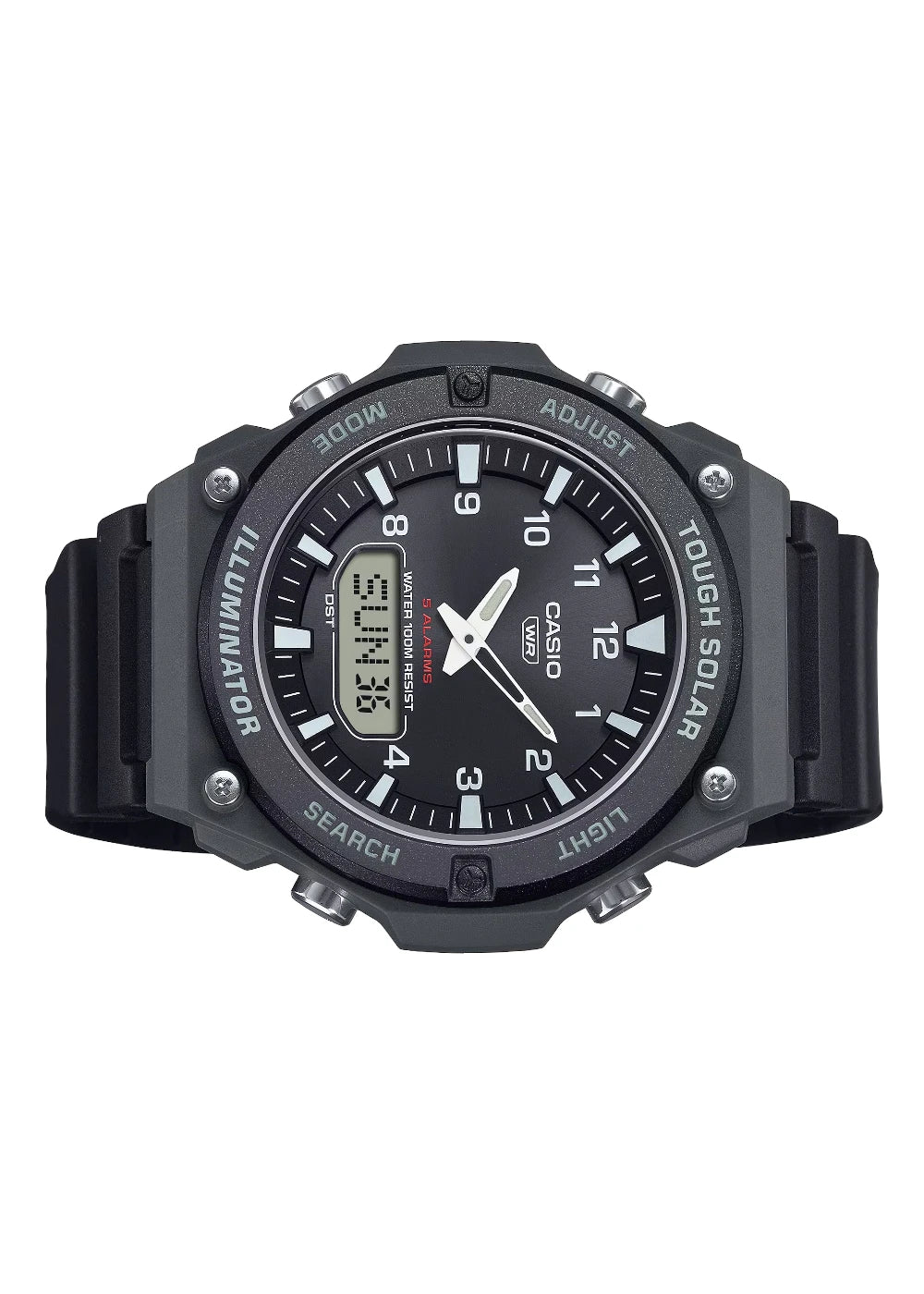 CASIO Men's Analog-Digital Black Dial Watch - AQ-S820W-1AVDF