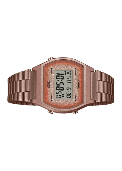 Casio Vintage Series Digital Rose Gold Dial Unisex's Watch-B640WCG-5DF