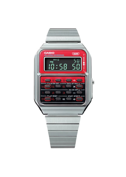 CASIO VINTAGE DATABANK CALCULATOR UNISEX WATCH CA-500WE-4BDF