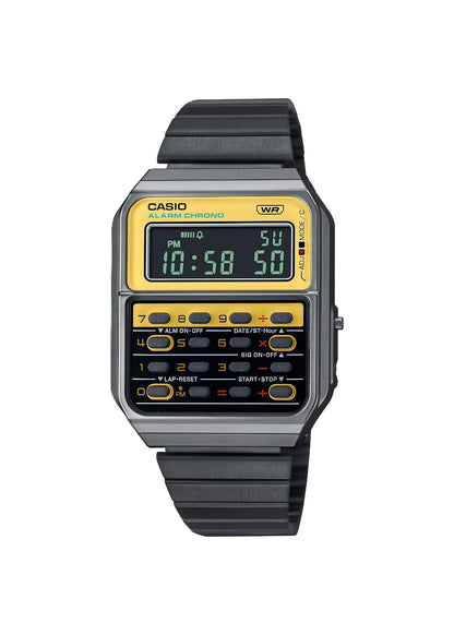 CASIO VINTAGE UNISEX DATABANK CALCULATOR WATCH CA-500WEGG-9BDF