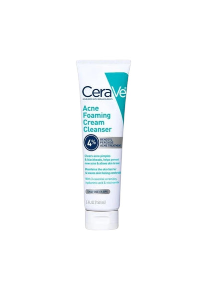 CeraVe Acne Foaming Cream Cleanser 4% BP 150ml