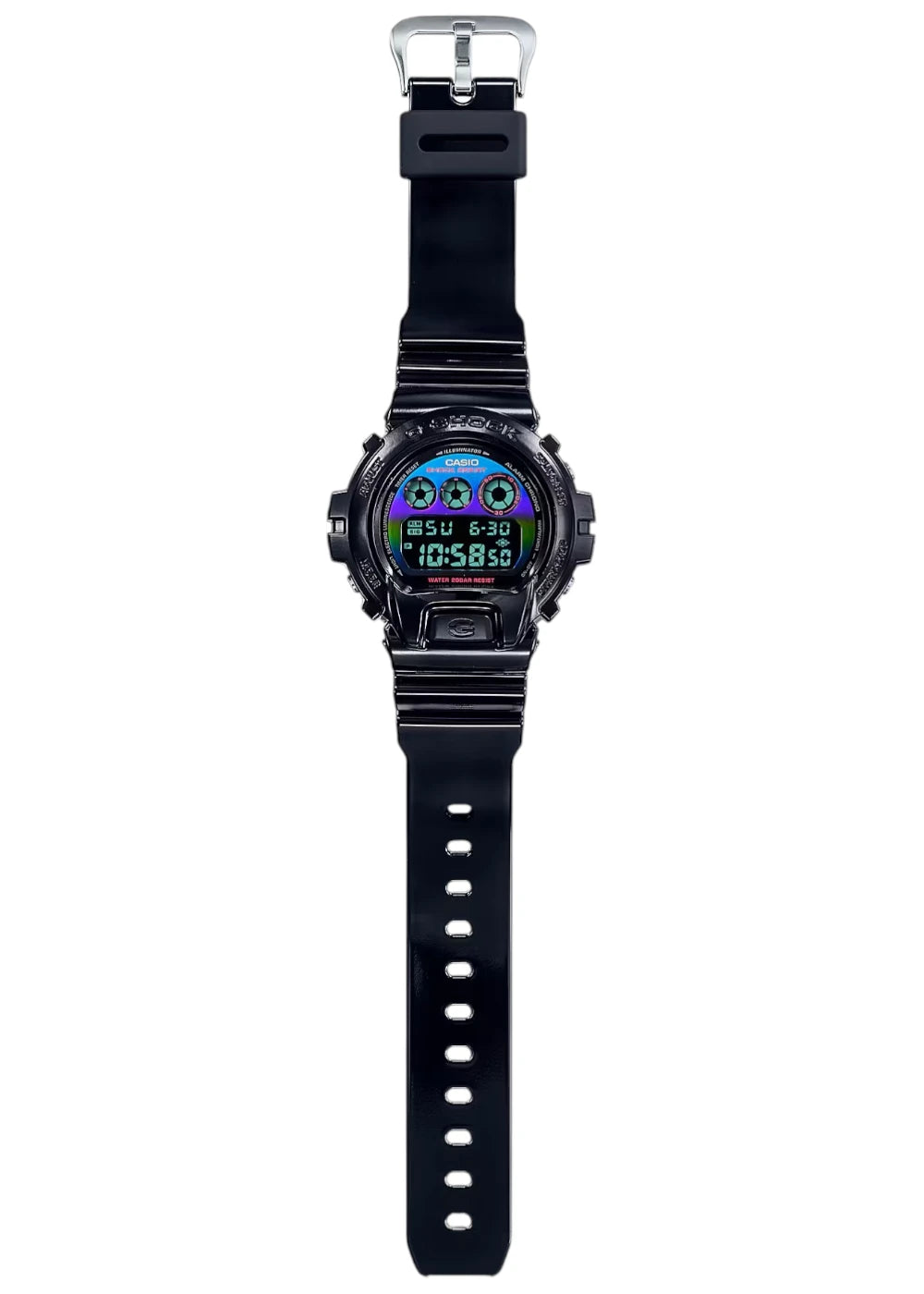 Casio G-Shock DW-6900RGB-1DR Digital Black Dial Men's Watch - Black