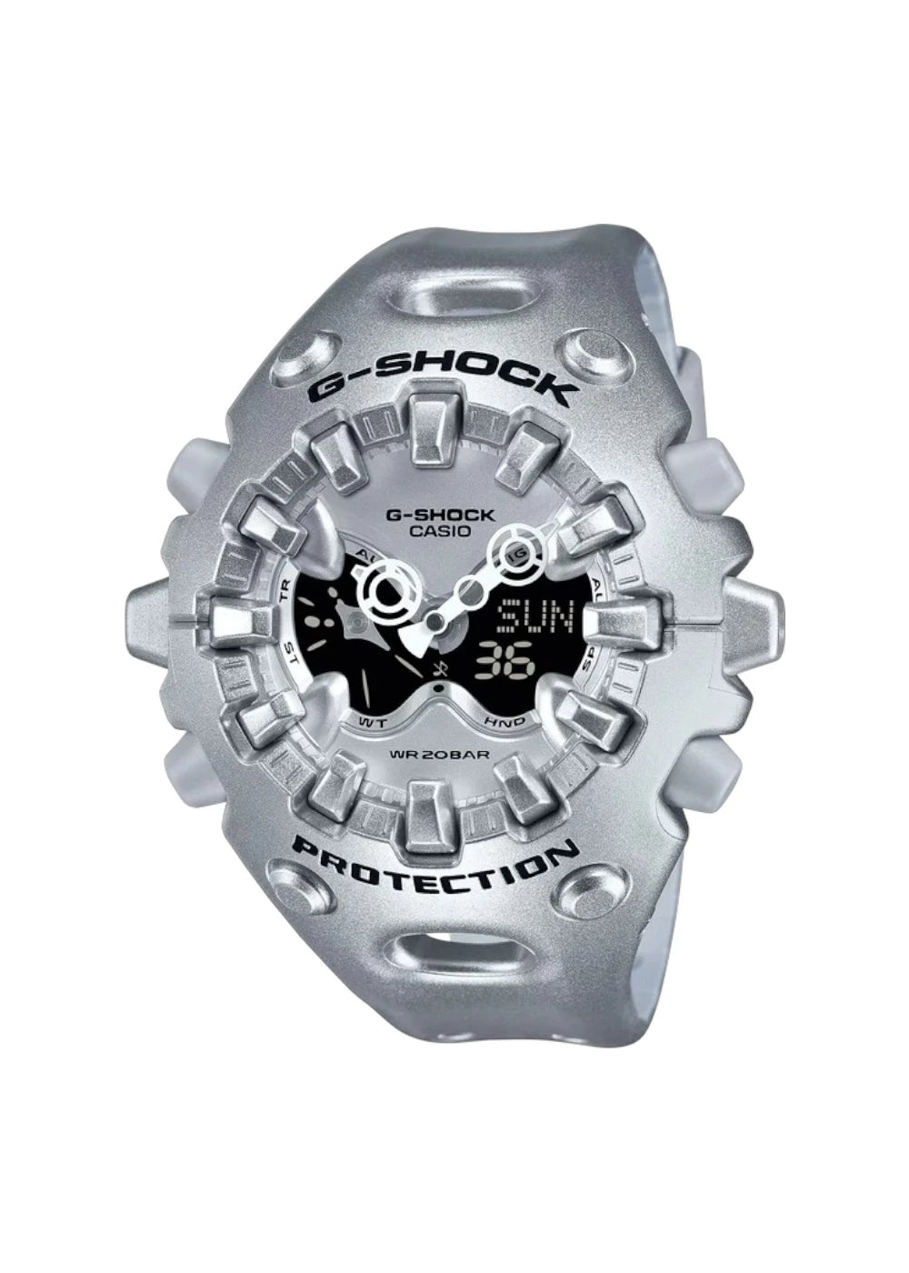 Casio G-Shock GA-V01A-8ADR Analog-Digital Silver Dial Men