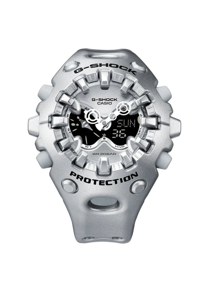 Casio G-Shock GA-V01A-8ADR Analog-Digital Silver Dial Men