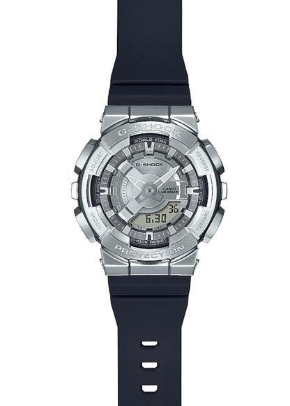 CASIO G-SHOCK Women's Analog-Digital Silver Dial Watch - GM-S110-1ADR