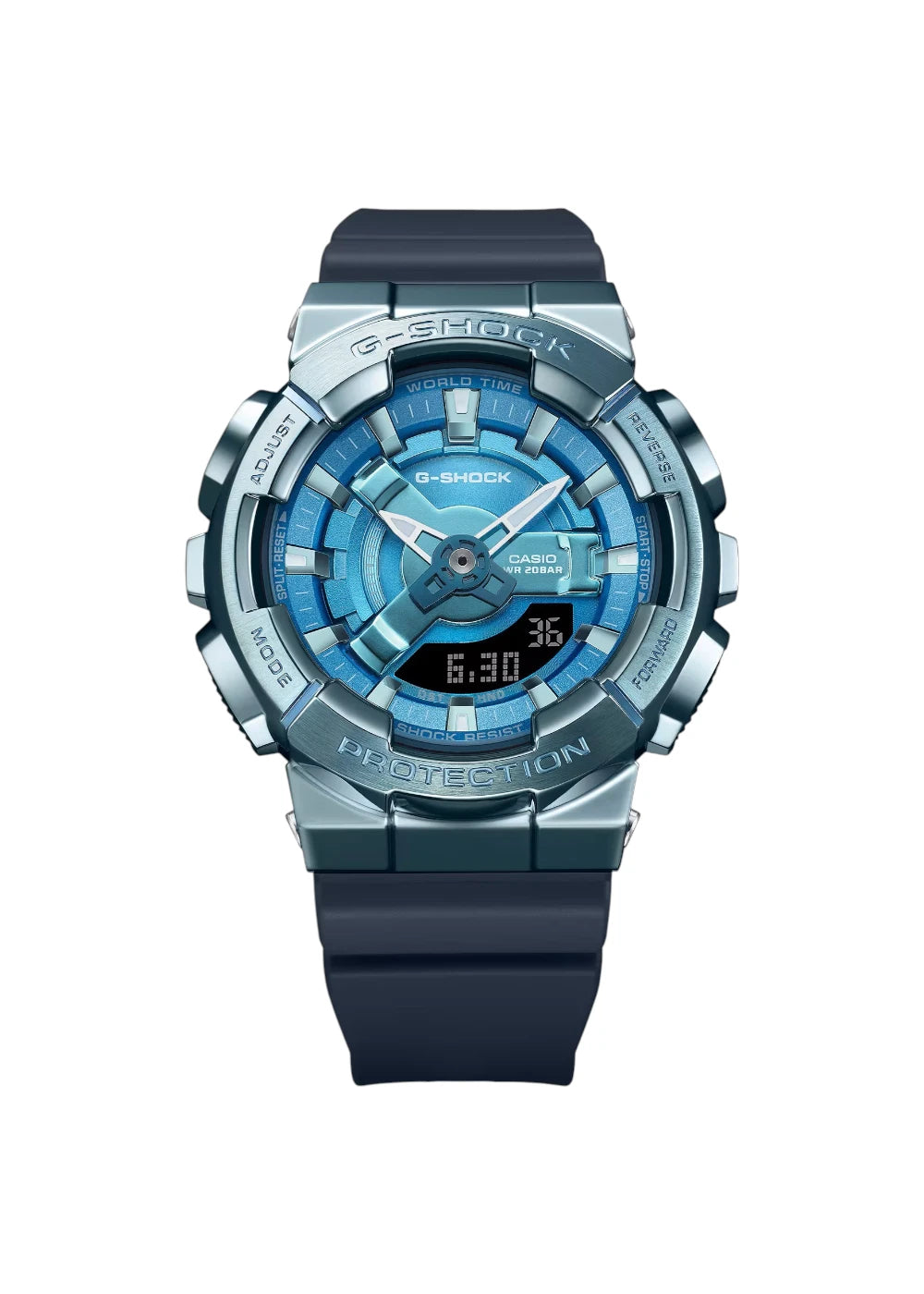 Casio G-Shock Analog-Digital Blue Dial Women GM-S110LB-2ADR