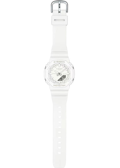 G-Shock Casio Gma-P2100-7Adr White Analog-Digital Dial White Bio-Based Resin Band Women's Watch
