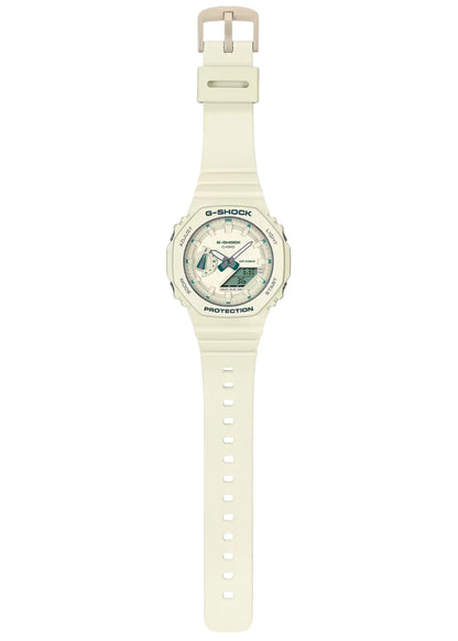 Casio G-Shock Watch - GMA-S2100GA-7ADR White Dial, White Band
