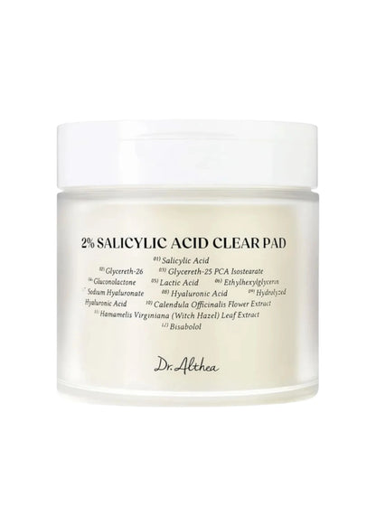 Dr. Althea 2% Salicylic Acid Clear Pad (65 Pads)
