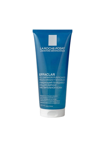 La Roche Posay Effaclar+M Purifying Foaming Gel for Oily Skin and Sensitive Skin 200ml