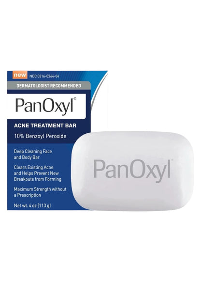 PanOxyl Acne Treatment Bar, 10% Benzoyl Peroxide 113g