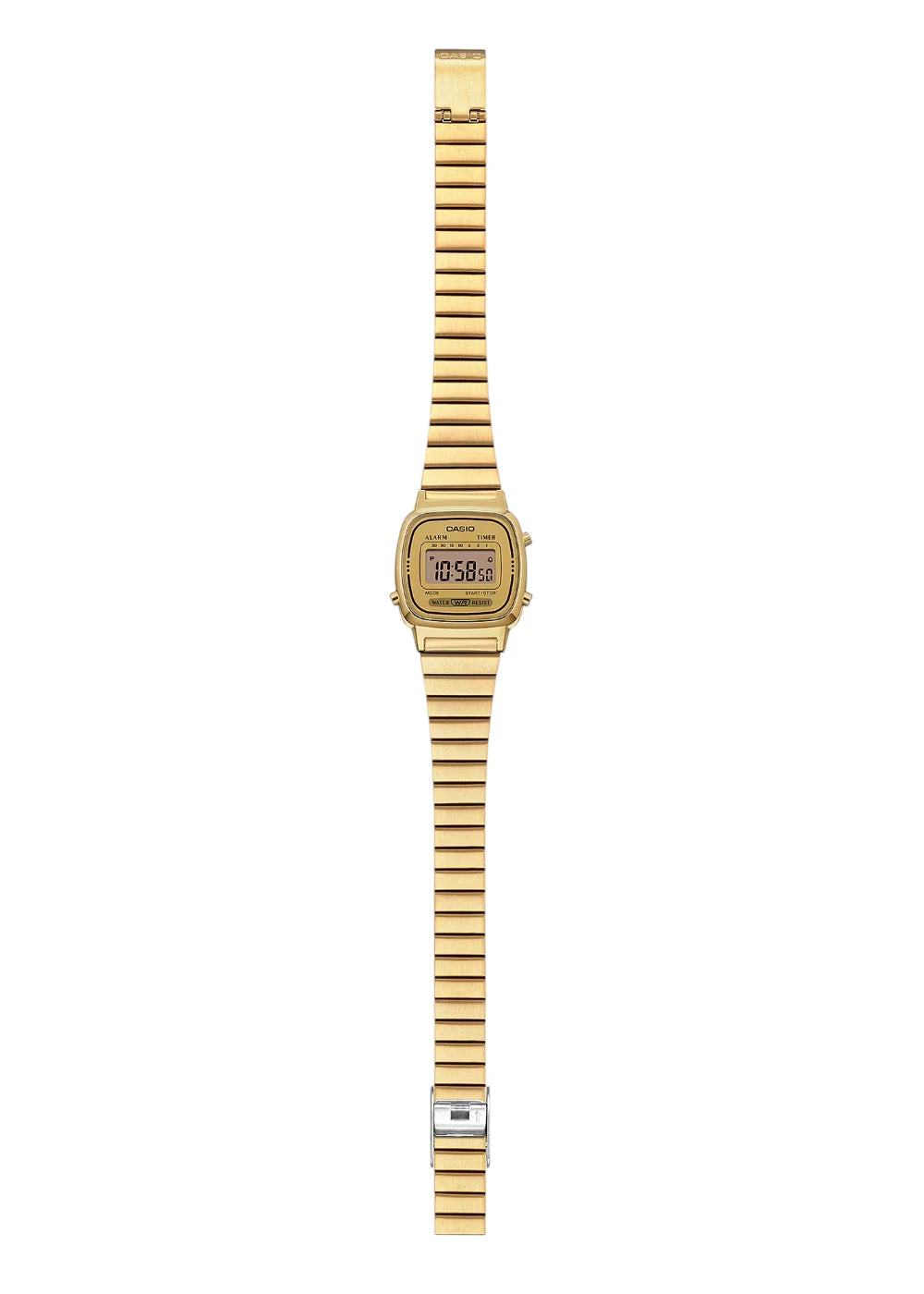 CASIO Women's Digital Gold Dial Watch - LA670WGA-9D