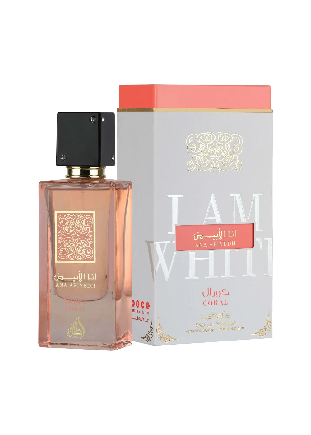 LATTAFA ANA ABIYEDH CORAL 60ML