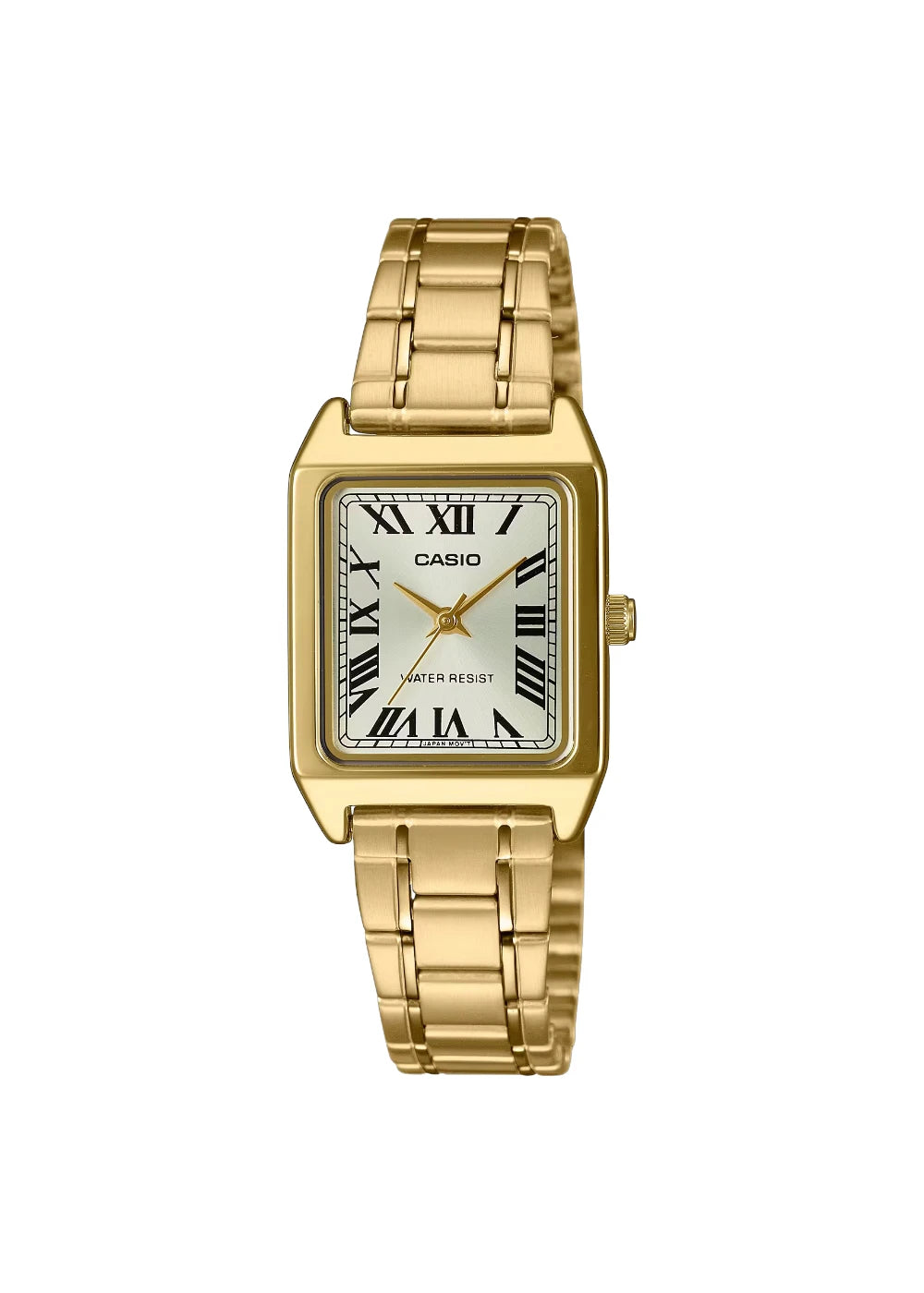 CASIO Women's Analog Beige Dial Watch - LTP-V007G-9BUDF