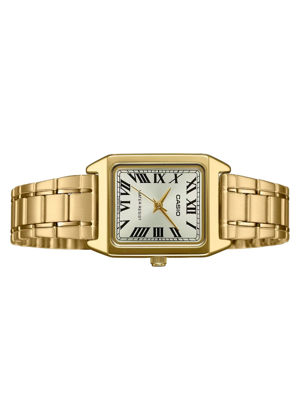 CASIO Women's Analog Beige Dial Watch - LTP-V007G-9BUDF