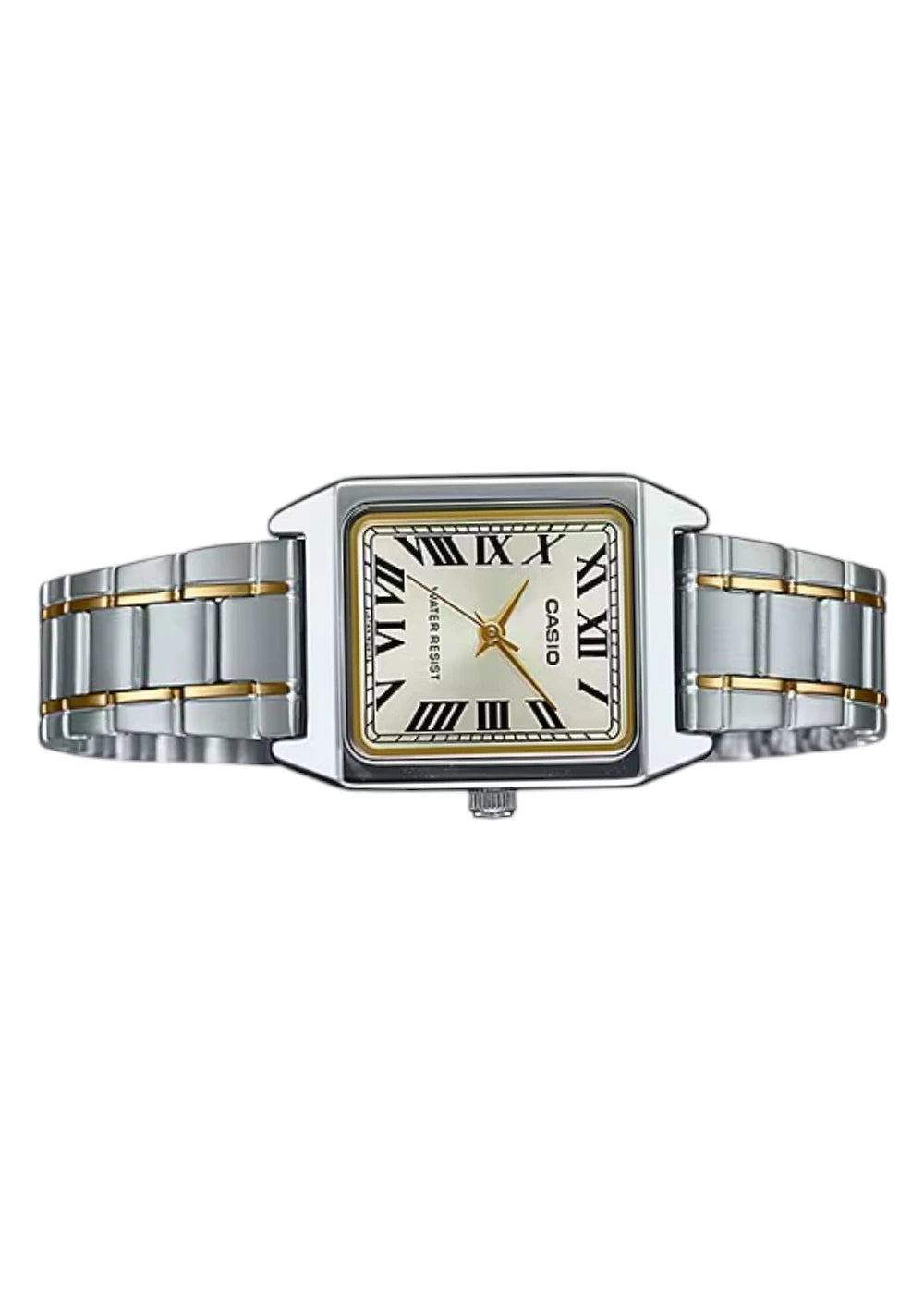 CASIO Women's Analog Beige Dial Watch - LTP-V007SG-9BUDF