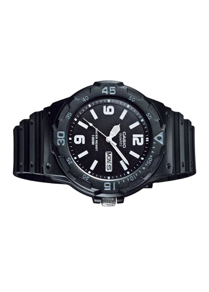 CASIO Men's Analog Black Dial Watch - MRW-200H-1B2VDF