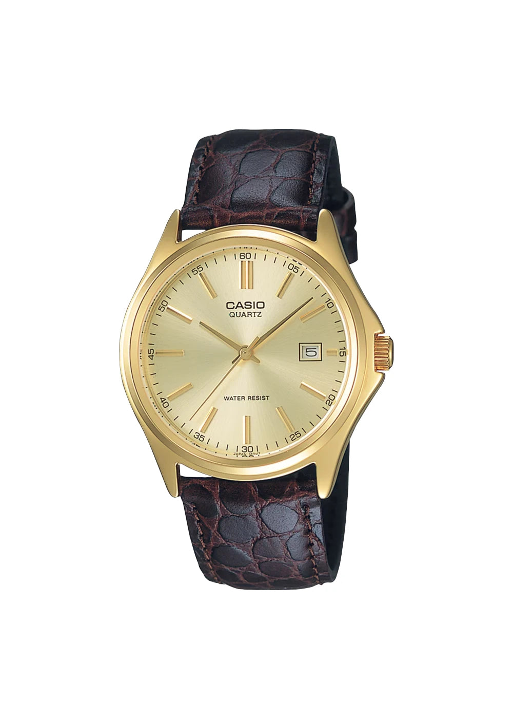 CASIO Men's Analog Gold Dial Watch - MTP-1183Q-9ADF