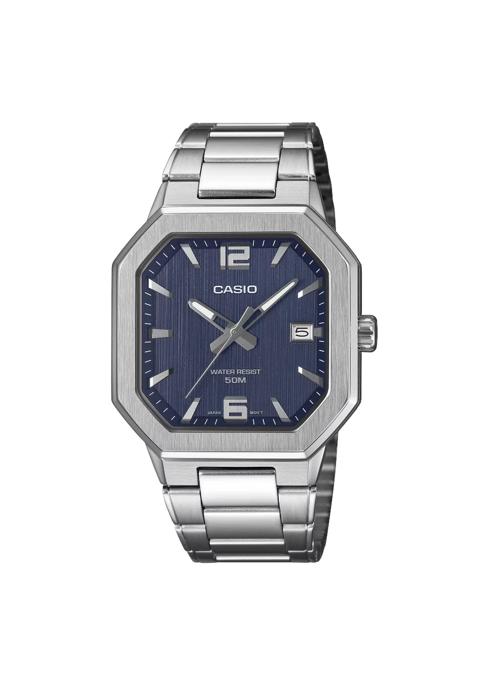 CASIO Men's Analog Black Dial Watch - MTP-B195D-2AVDF
