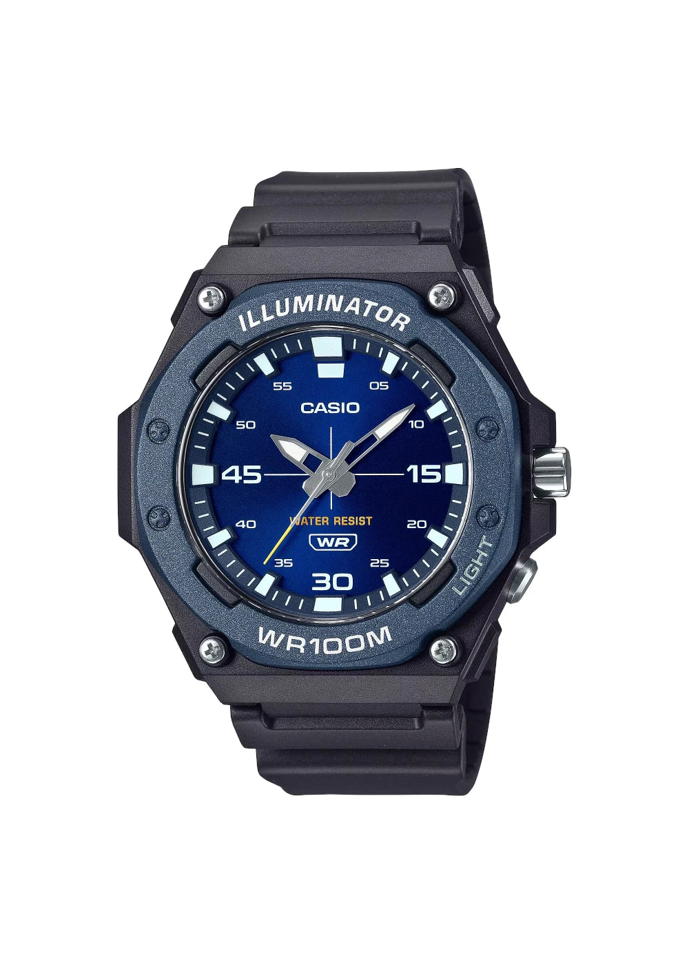 CASIO Men's Analog Blue Dial Watch - MW-620H-2AVDF