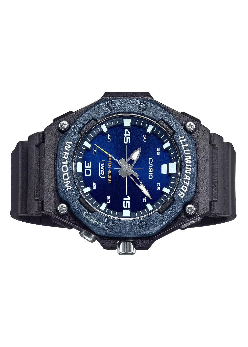 CASIO Men's Analog Blue Dial Watch - MW-620H-2AVDF