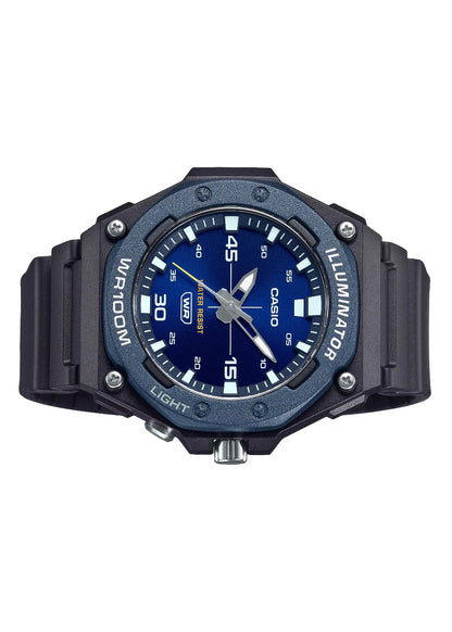 CASIO Men's Analog Blue Dial Watch - MW-620H-2AVDF