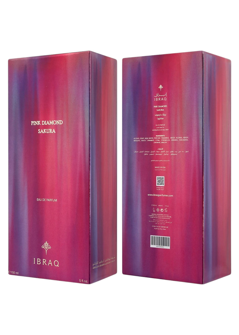 IBRAQ PINK DIAMOND SAKURA EAU DE PARFUM