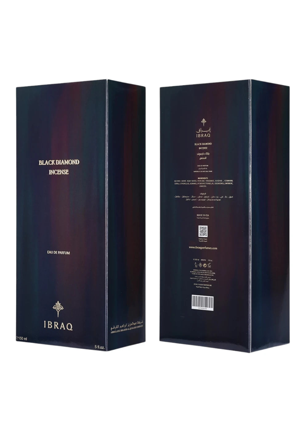IBRAQ BLACK DIAMOND INCENSE EAU DE PARFUM