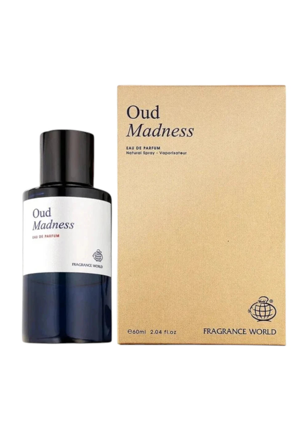 FRAGRANCE WORLD OUD MADNESS 60ML