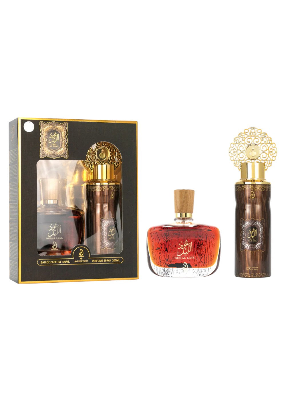 ARABIYAT OUD AL LAYL 100ML+200ML DEO