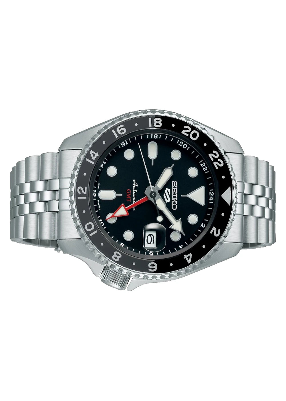 Seiko 5 Sports Black Grape GMT SKX Re-Interpretation - SSK001K1