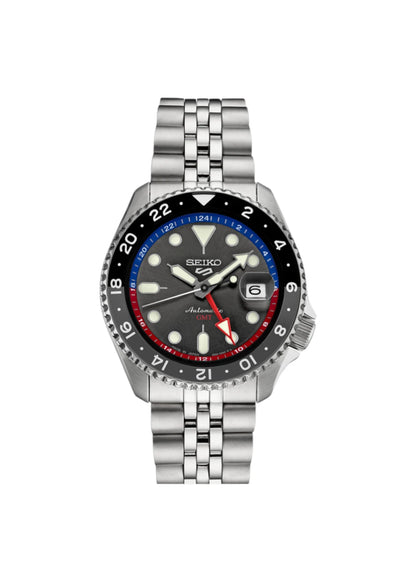 Seiko 5 SSK019 Sports SKX GMT Automatic Grey Dial Men's Watch