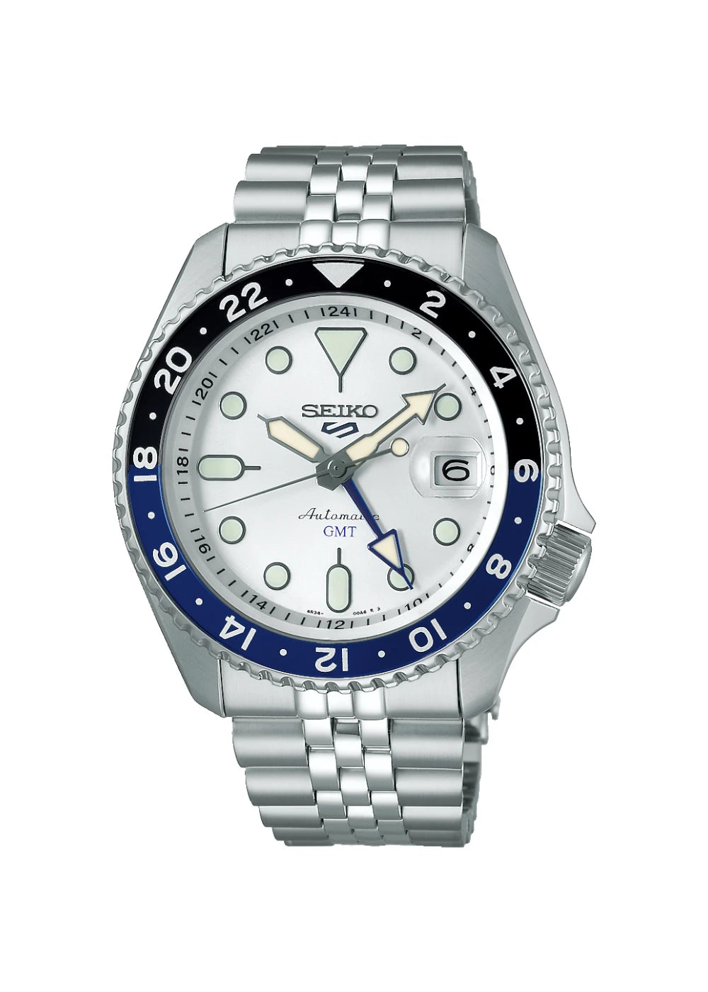SEIKO 5 SSK033K1 Sports SKX Series GMT Blue & Black Watch