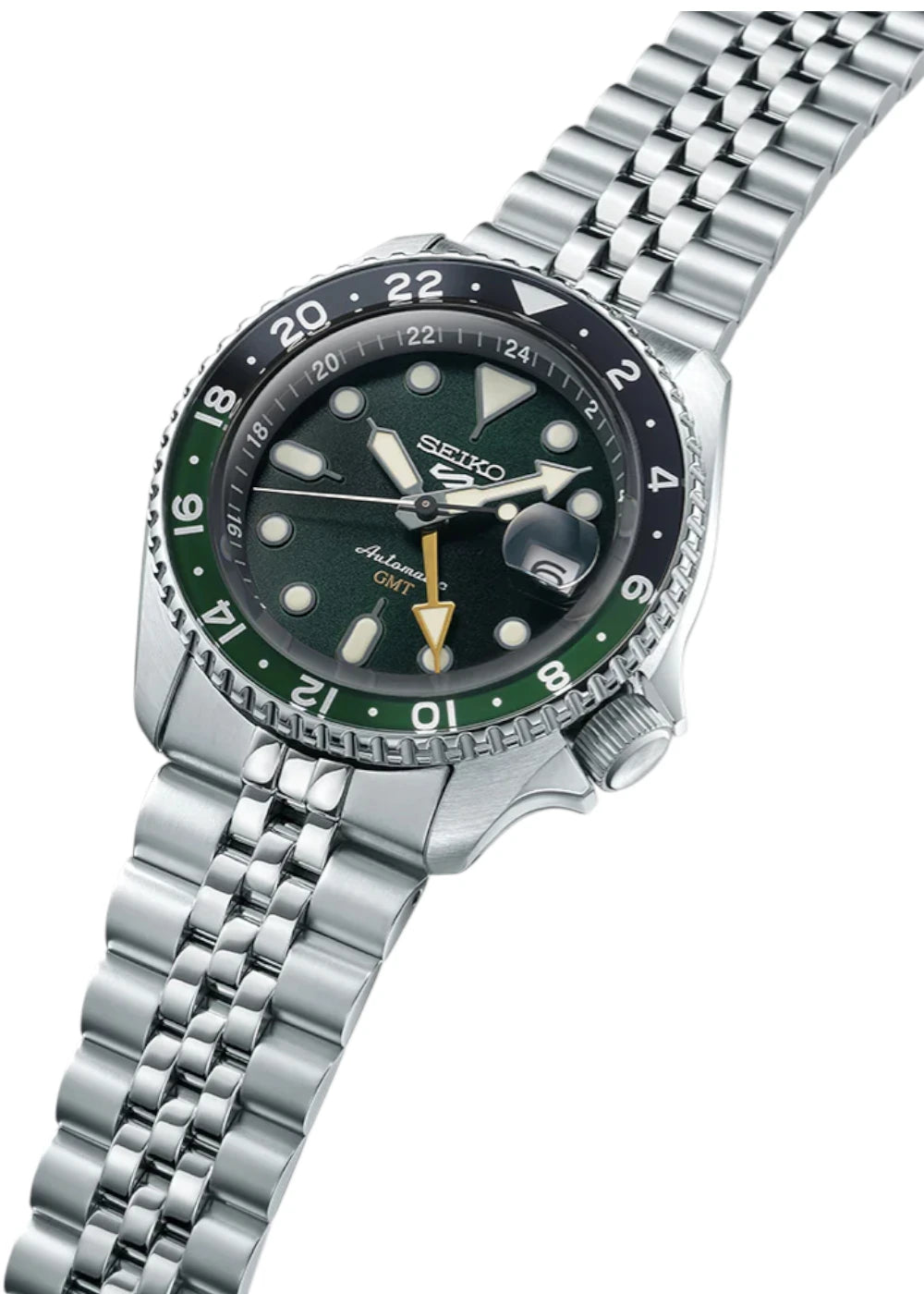 Seiko 5  SSK035K1 Sports SKX GMT Bi-Colour Green
