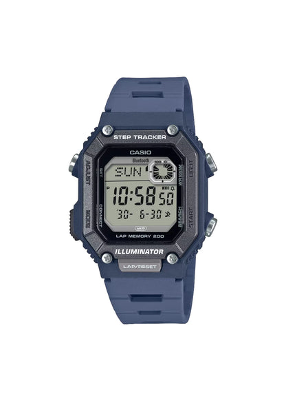 CASIO WS-B1000-2AVDF Bluetooth Digital Step Tracker Blue Men's Sports Watch