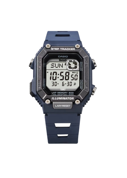 CASIO WS-B1000-2AVDF Bluetooth Digital Step Tracker Blue Men's Sports Watch