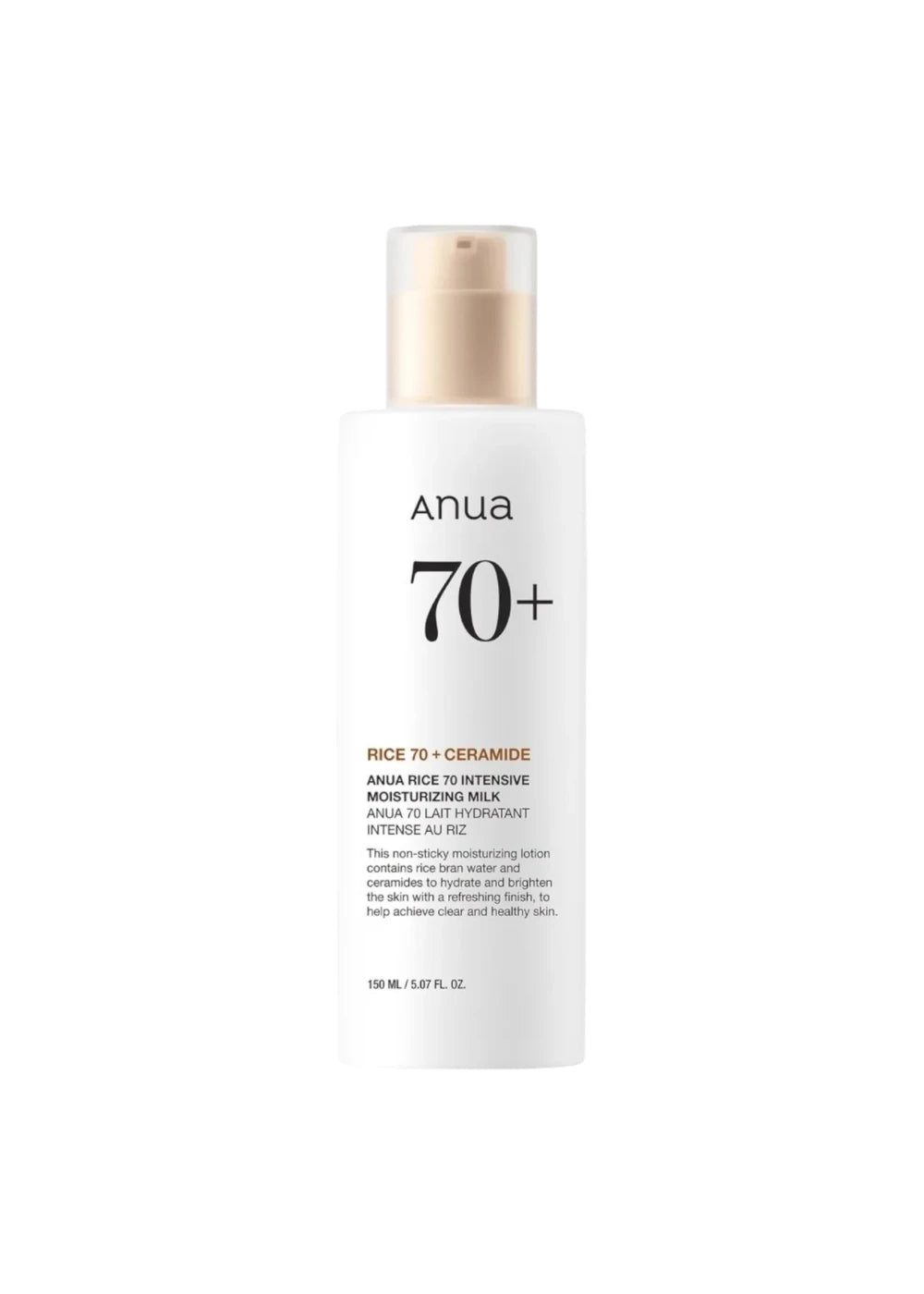 Anua Rice 70 Intensive Moisturizing Milk 150ml
