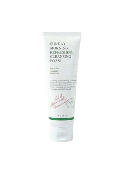 Axis-Y Sunday Morning Refreshing Cleansing Foam 120ml.