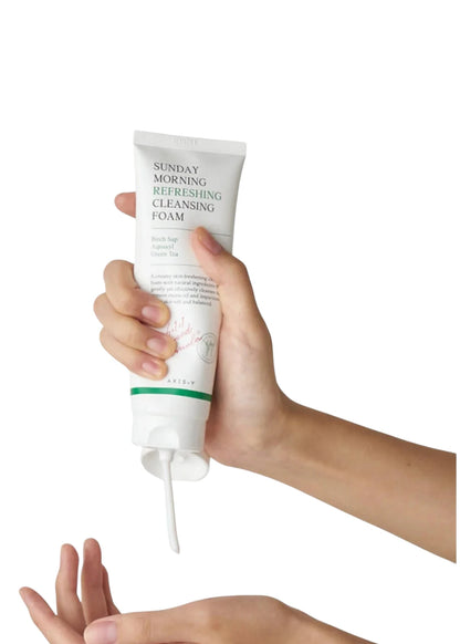Axis-Y Sunday Morning Refreshing Cleansing Foam 120ml.