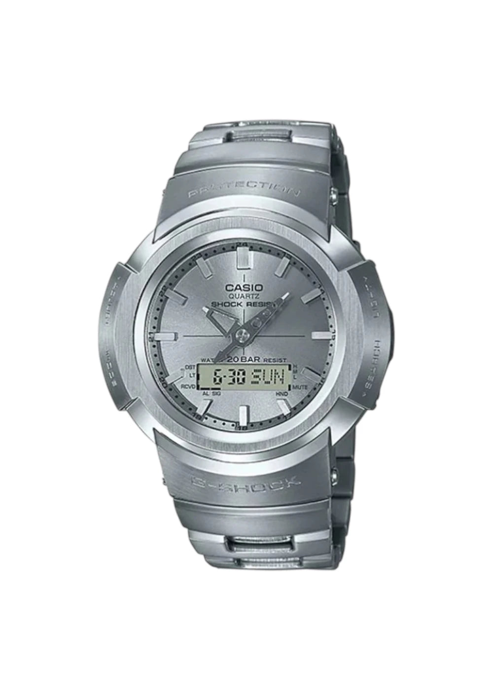 Casio G-Shock Analog-Digital Black Dial Men's Watch-AWM-500D-1A8DR