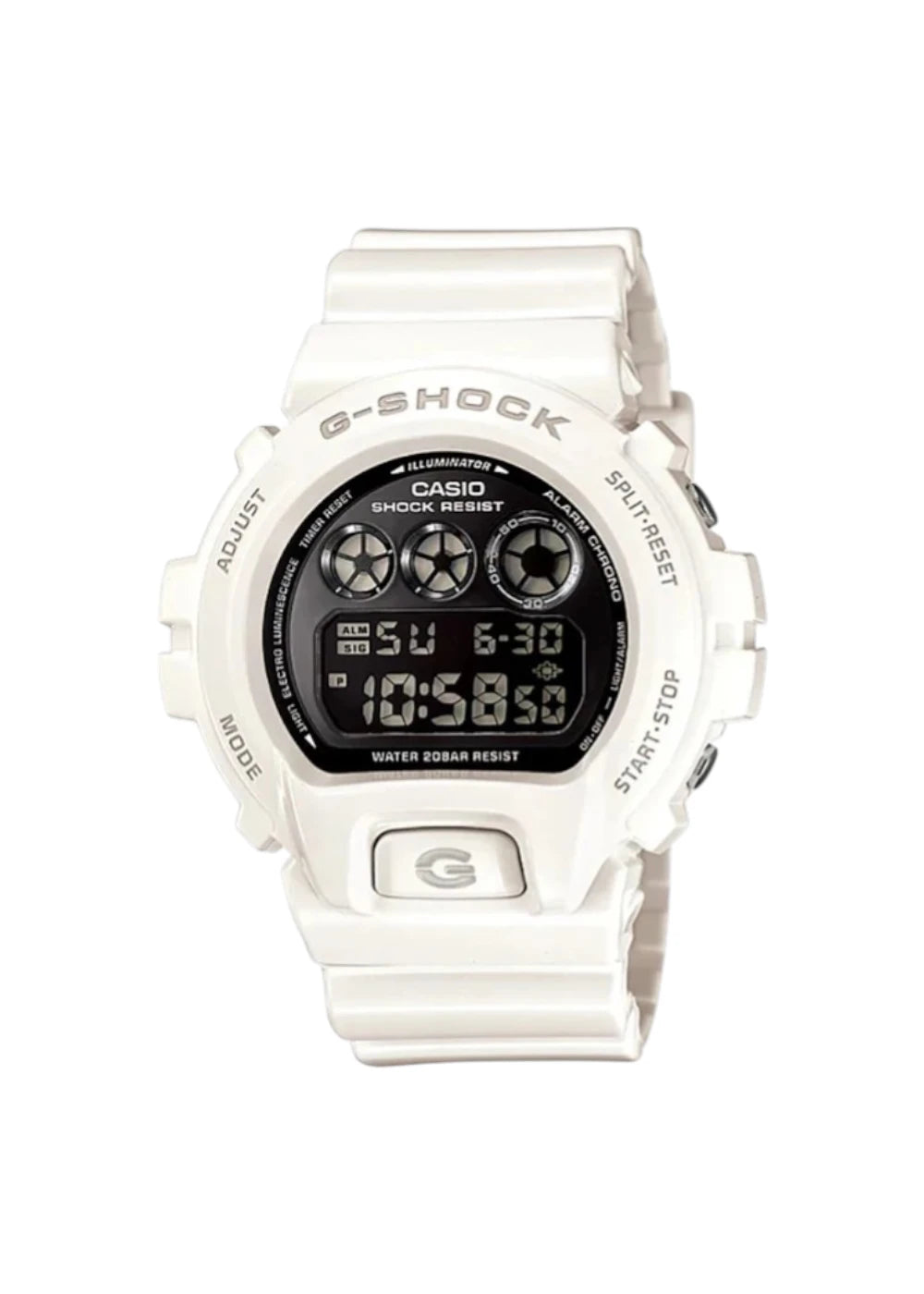 Casio G-Shock Men's Quartz Watch, Digital Display and Resin Strap-DW-6900NB-7DR