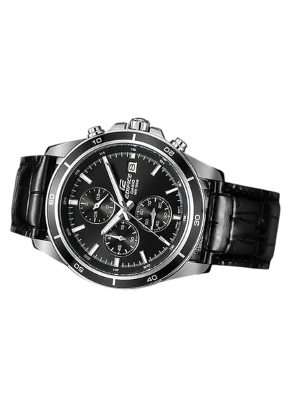 Casio Edifice Chronograph Black Dial Men's Watch - EFR-526L-1AVUDF