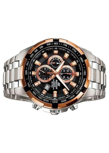 Casio Edifice Men's Black Dial Stainless Steel Analog Watch EF-539D-1A5VUDF