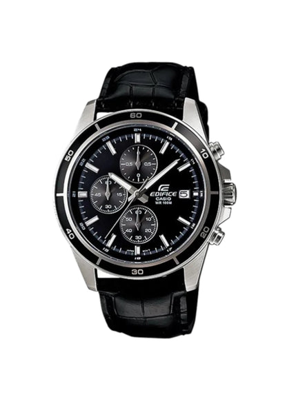 Casio Edifice Chronograph Black Dial Men's Watch - EFR-526L-1AVUDF