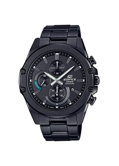 Casio Edifice EFR-S567DC-1AVUDF Analog Black Dial Men Watch Black Metal Strap
